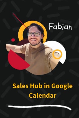 Sales Hub in Google Calendar